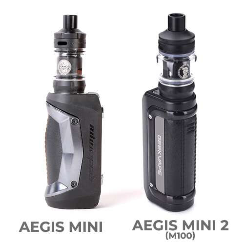 Face-à-face Aegis Mini vs Aegis Mini 2
